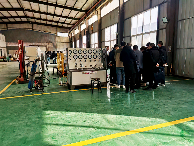 濟南歐迪美特流體控制設備有限公司舉辦安全閥實操培訓