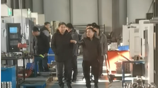 “南京鍋檢院”領導一行蒞臨歐迪美特公司進行實地考察與工作指導